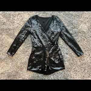 H&M sequin romper